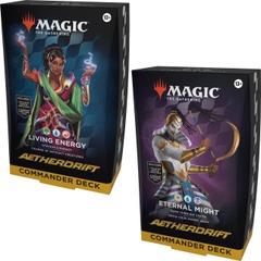 MTG Aetherdrift Commander Decks - Set of 2 Decks